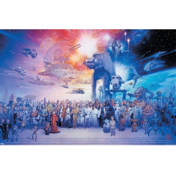 Star Wars Other - Star Wars Galaxy Wall Poster